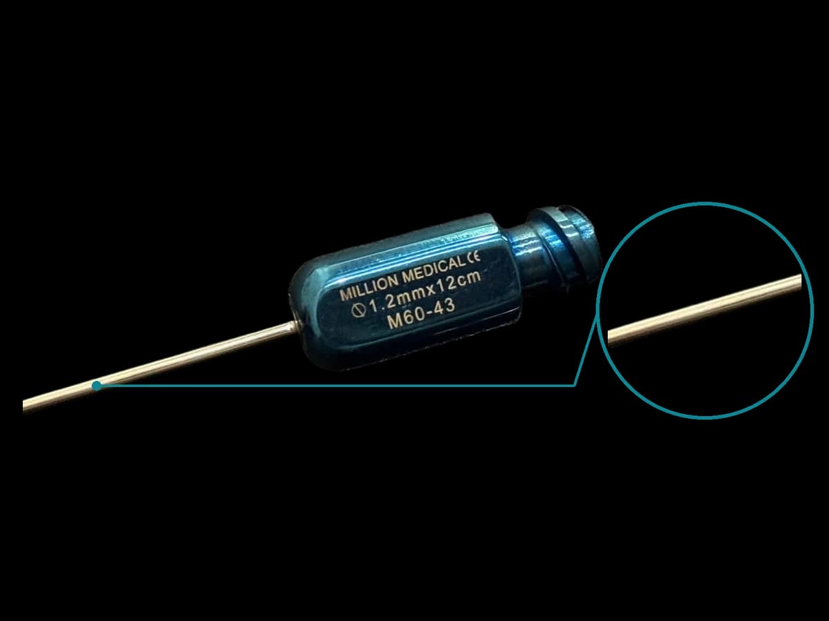 CÂY CẤY MỠ ĐẦU TÙ TRÒN 1.2MM x 12CM - ảnh sản phẩm nền trong suốt 1