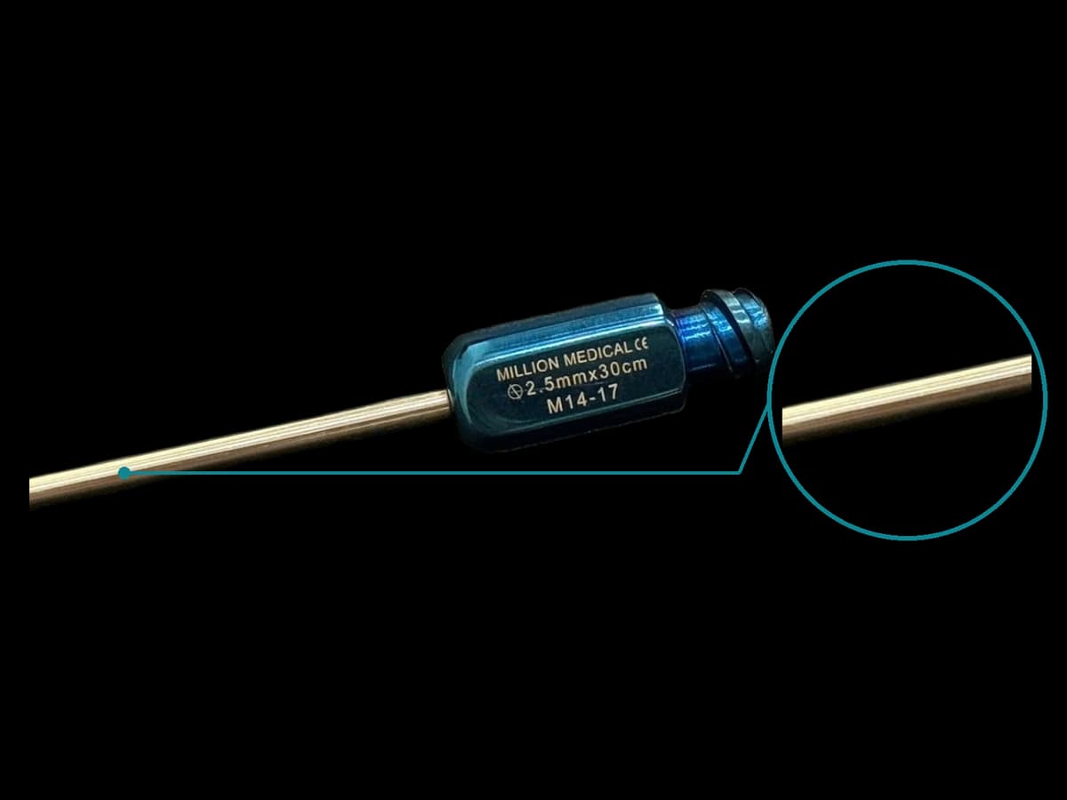 CÂY TRUYỀN DỊCH 2.5MM x 30CM - ảnh sản phẩm nền trong suốt 1