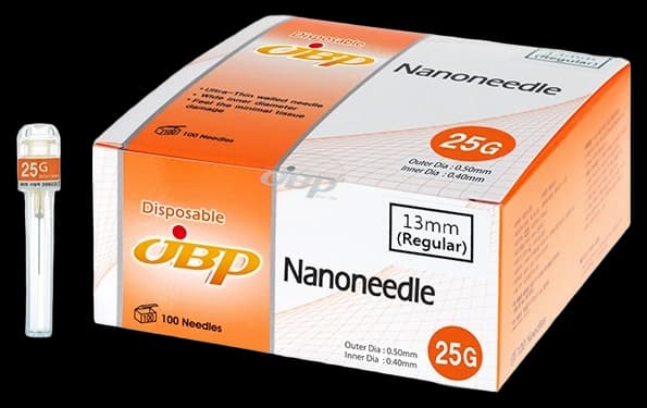 Kim tiêm JBP-Nanoneedle-25G25mm - ảnh sản phẩm nền trong suốt 1