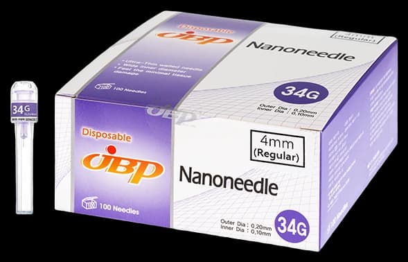 Kim tiêm JBP-Nanoneedle-34G4mm - ảnh sản phẩm nền trong suốt 1