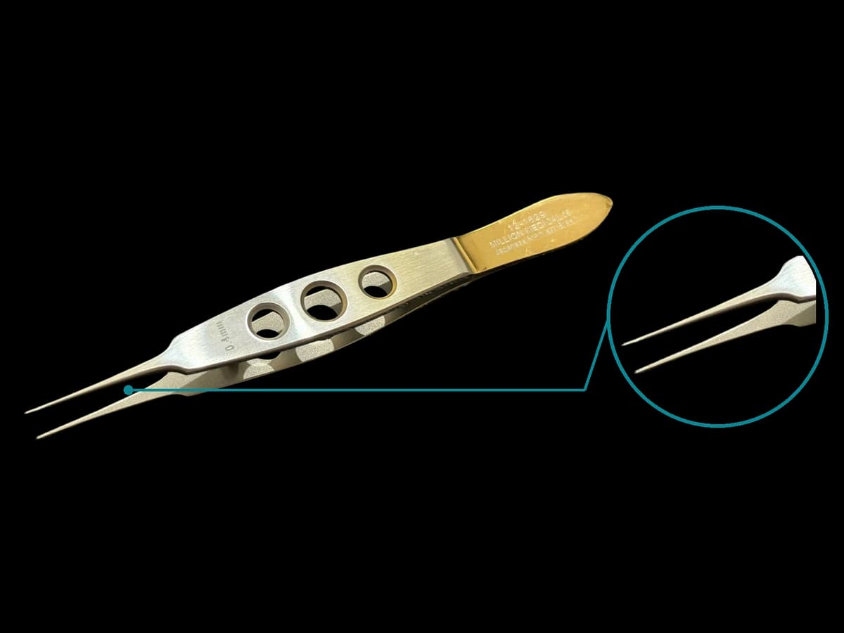 NHÍP 3 LỖ CÓ MẤU 0.4MM x 10CM - ảnh sản phẩm nền trong suốt 1