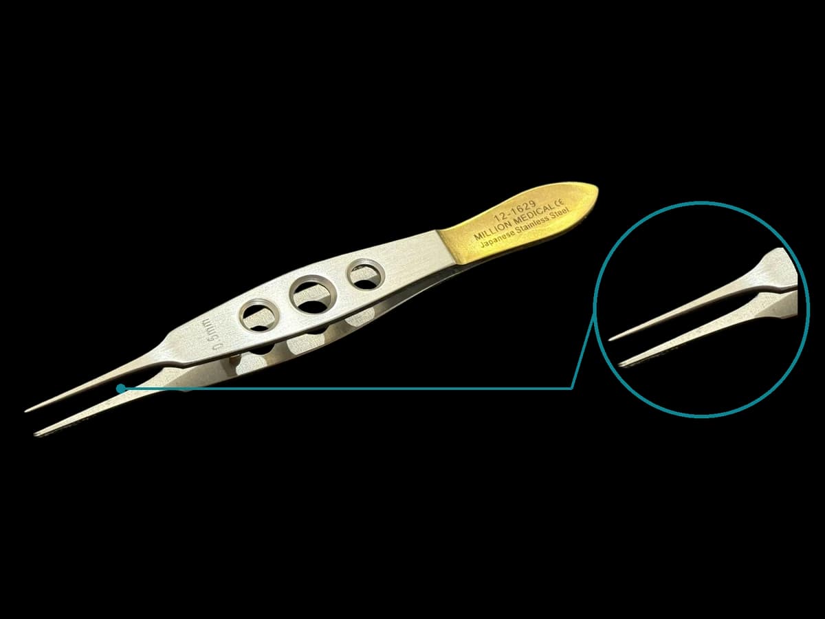 NHÍP 3 LỖ CÓ MẤU 0.5MM x 10CM - ảnh sản phẩm nền trong suốt 1