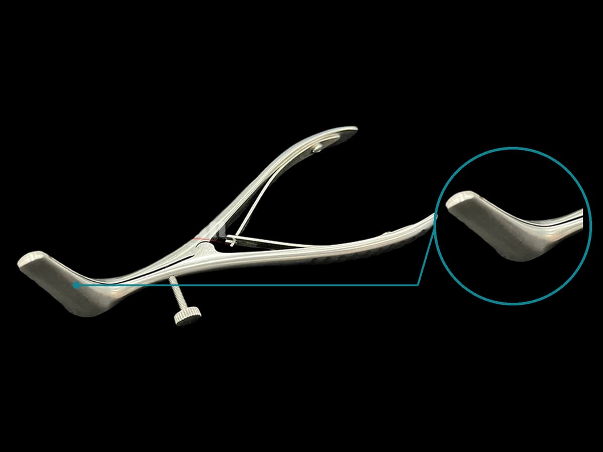 PANH KHÁM MŨI -Nasal Speculum - ảnh sản phẩm nền trong suốt 1