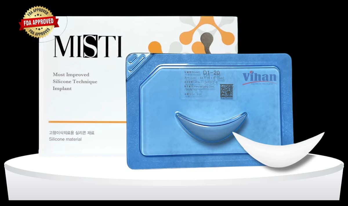 IMPLANT MATERIALS USED IN THE chin area MISTI Keosan D1-20 - product photo with transparent background 1