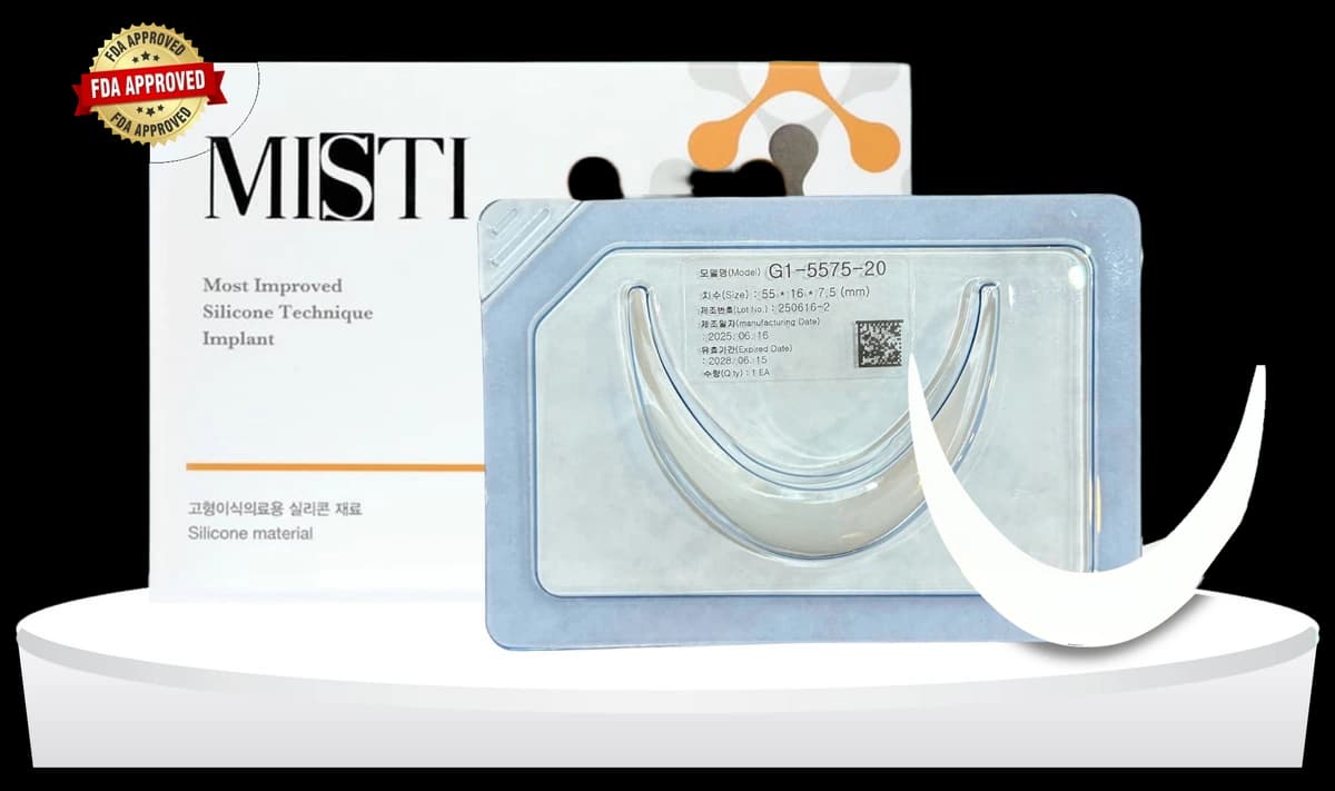 IMPLANT MATERIALS USED IN THE chin area MISTI Keosan G1-20 - product photo with transparent background 1