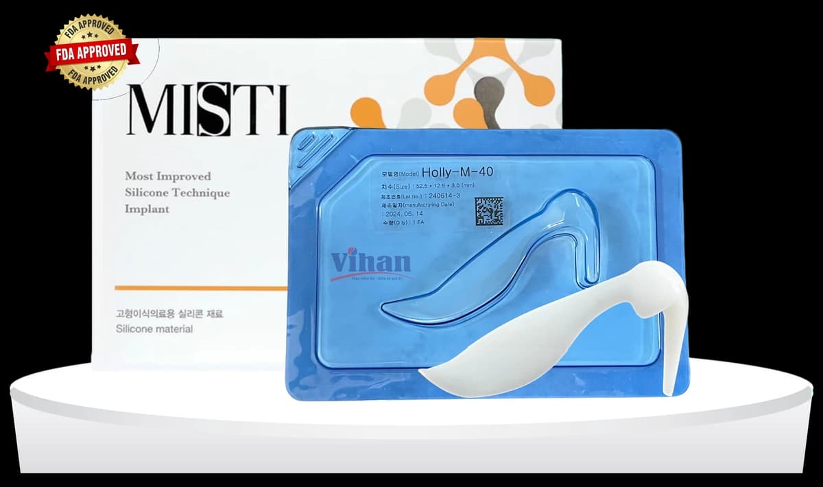 MISTI Keosan NOSE IMPLANT MATERIAL Holly-M-40 - product photo with transparent background 1