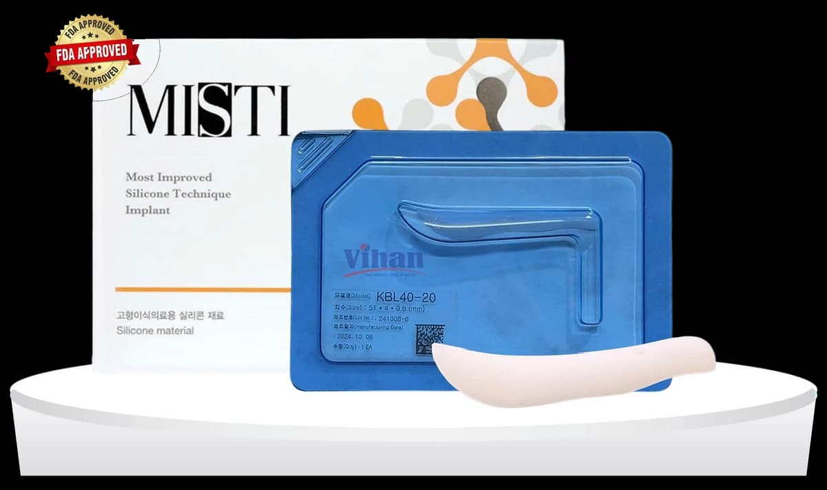 NOSE IMPLANT MATERIAL MISTI Keosan KBL40-20 - product image with transparent background 1
