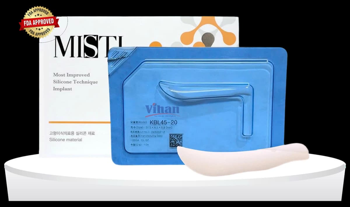 NOSE IMPLANT MATERIAL MISTI Keosan KBL45-20 - product photo with transparent background 1
