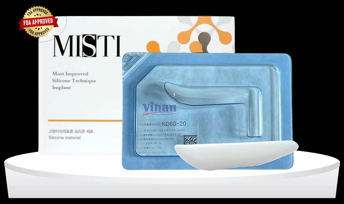 NOSE IMPLANT MATERIAL MISTI Keosan KD60-20 - product photo with transparent background 1