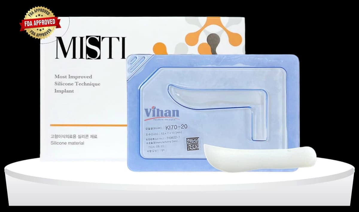 NOSE IMPLANT MATERIAL MISTI Keosan KI70-20 - product photo with transparent background 1