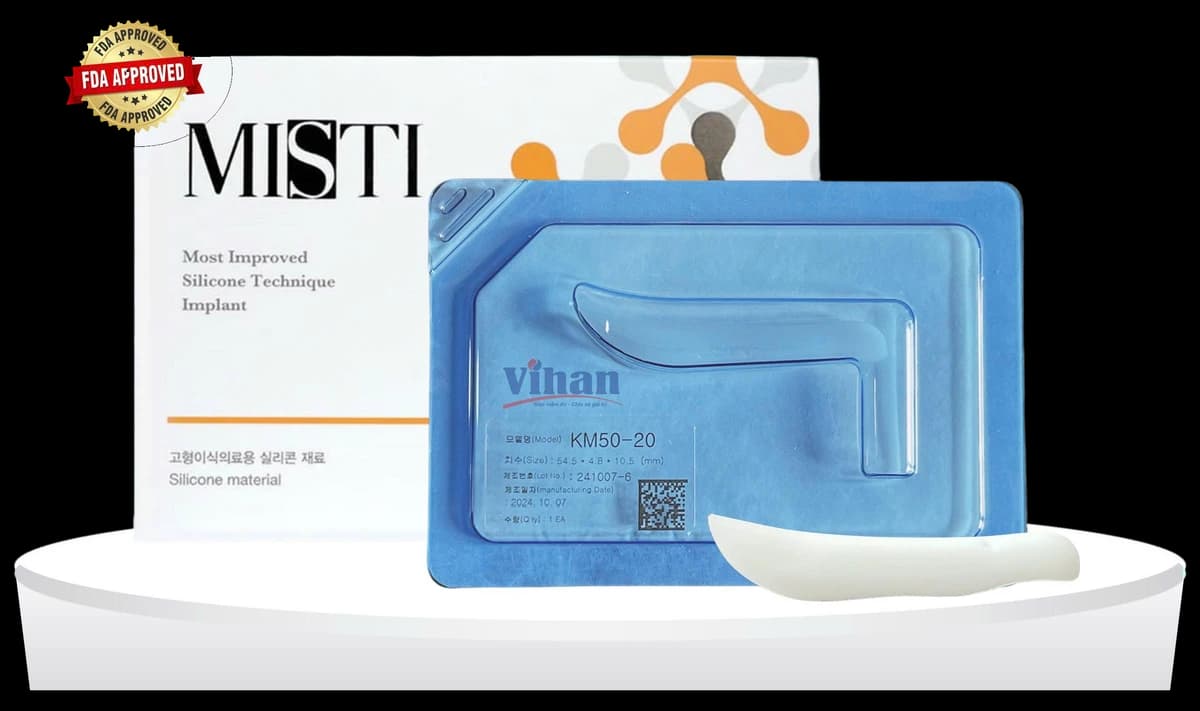 NOSE IMPLANT MATERIAL MISTI Keosan KM50-20 - product photo with transparent background 1