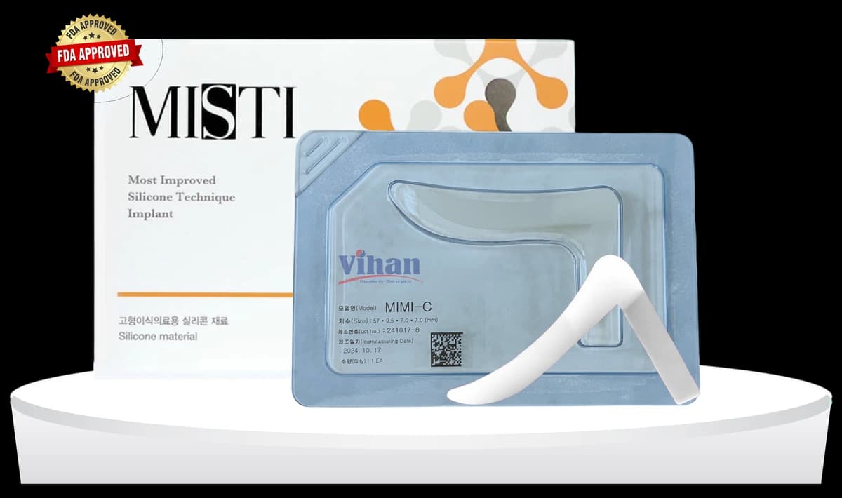 MISTI Keosan NOSE IMPLANT MATERIAL - MIMI C - product photo with transparent background 1