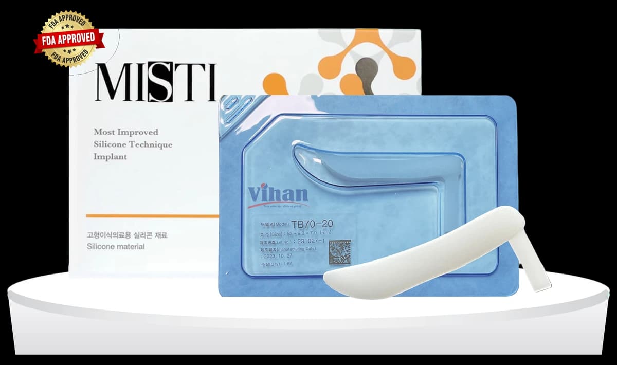 VẬT LIỆU CẤY GHÉP MŨI MISTI KEOSAN TB70-20 - ảnh sản phẩm nền trong suốt 1